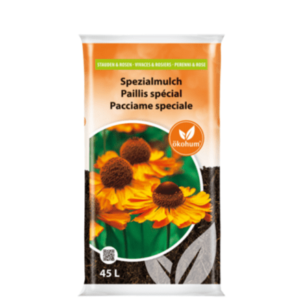 Spezialmulch für Stauden und Rosen - 45 Liter