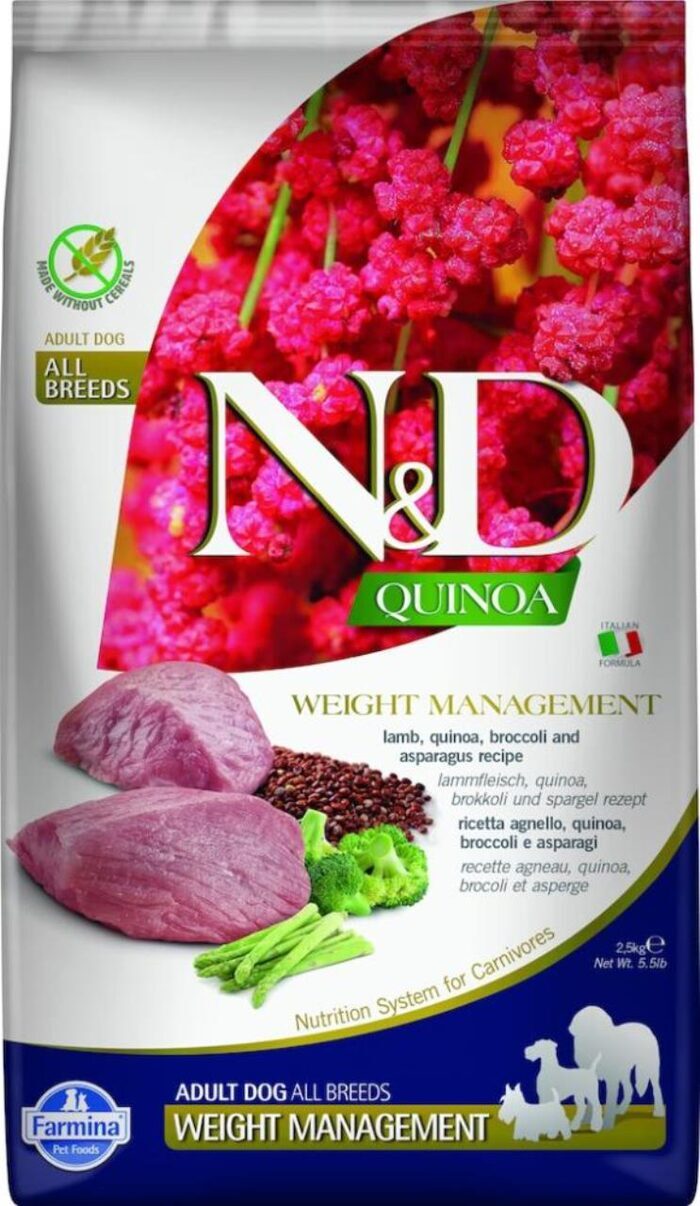 Dog Weight Management Quinoa Lamm - 2.5kg