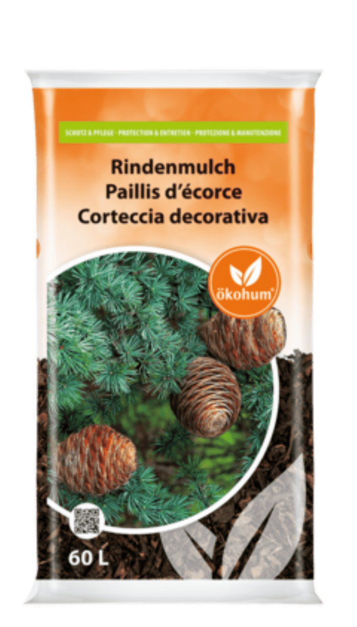 Rindenmulch 10–40mm - 60 Liter