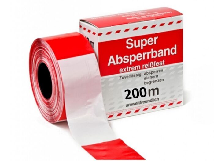 Absperrband reissfest 200m